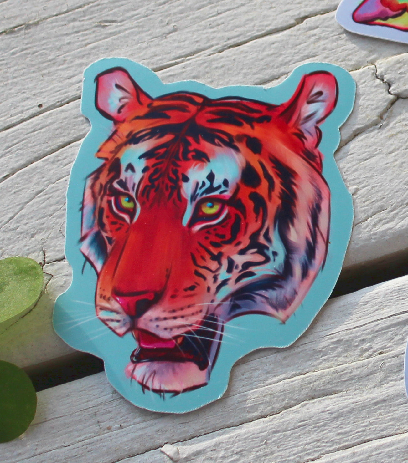 'Wild and Vivid' Die Cut individual stickers